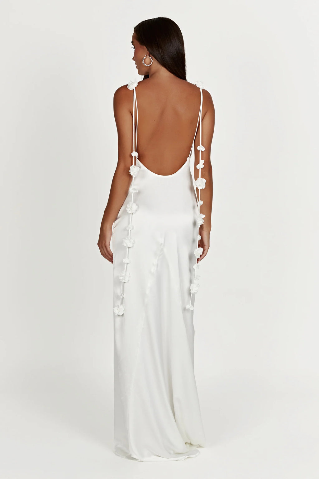 Rose Gown - White